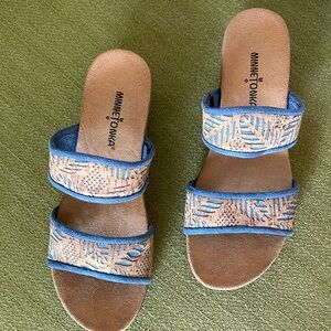 Minnetonka wedge sandals